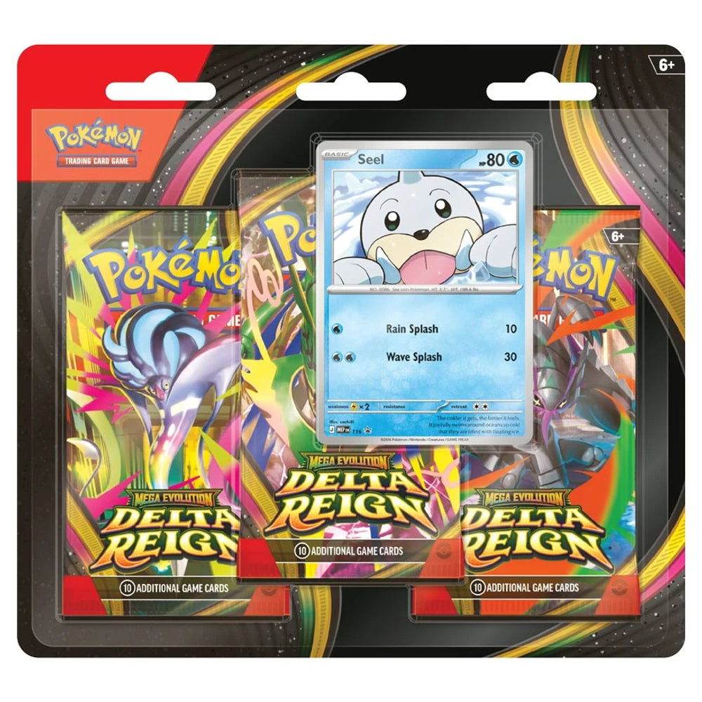 Pokémon TCG: Mega Evolution Delta Reign - 3 Pack CDU