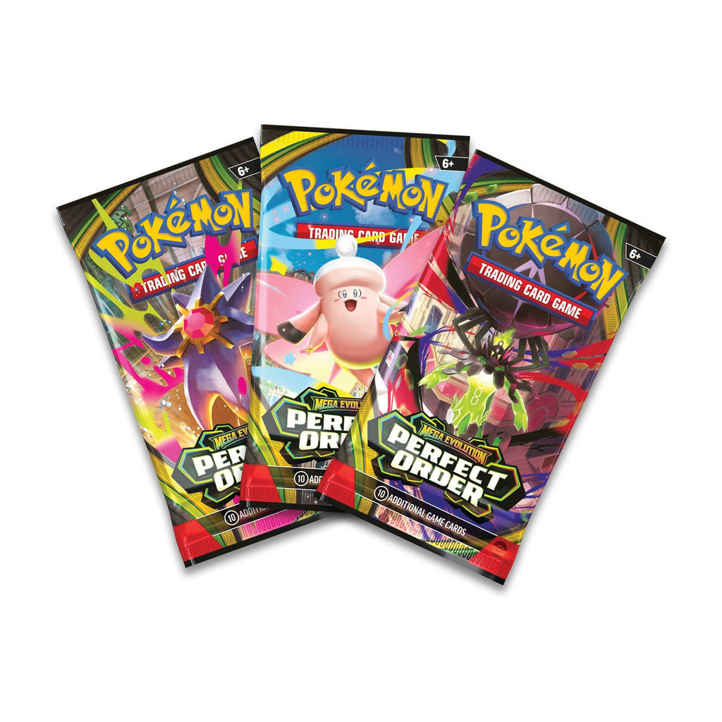 Pokémon TCG: Mega Evolution Perfect Order - 3 Pack CDU (12)