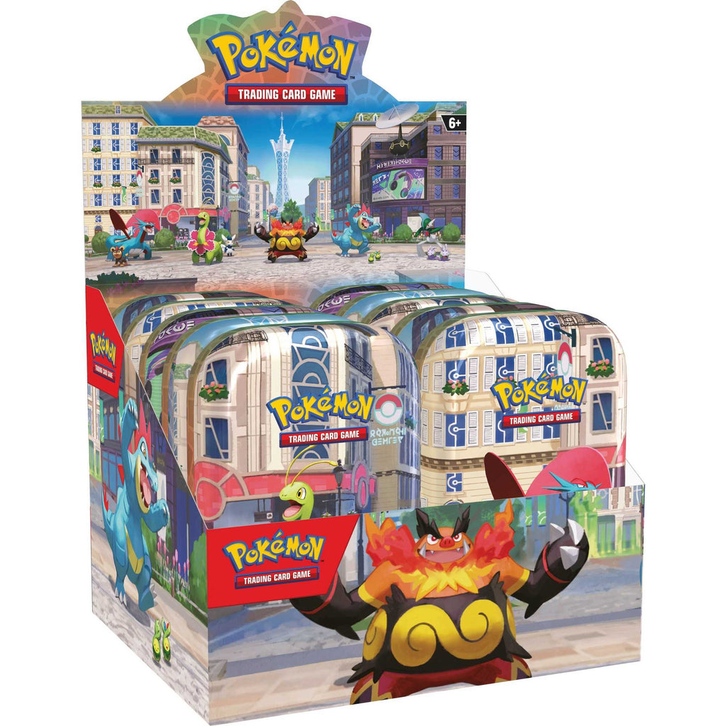 Pokémon TCG: : Lumiose City - Mini Tins Assorted Display - CDU (10)
