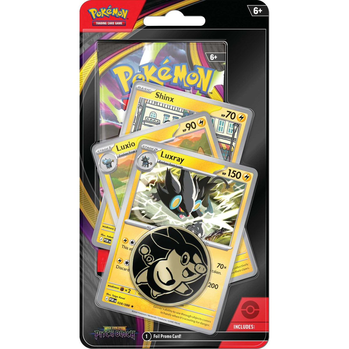 Pokémon TCG: Mega Evolution Pitch Black - Premium Checklane CDU