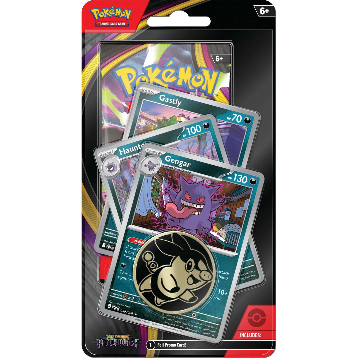 Pokémon TCG: Mega Evolution Pitch Black - Premium Checklane CDU