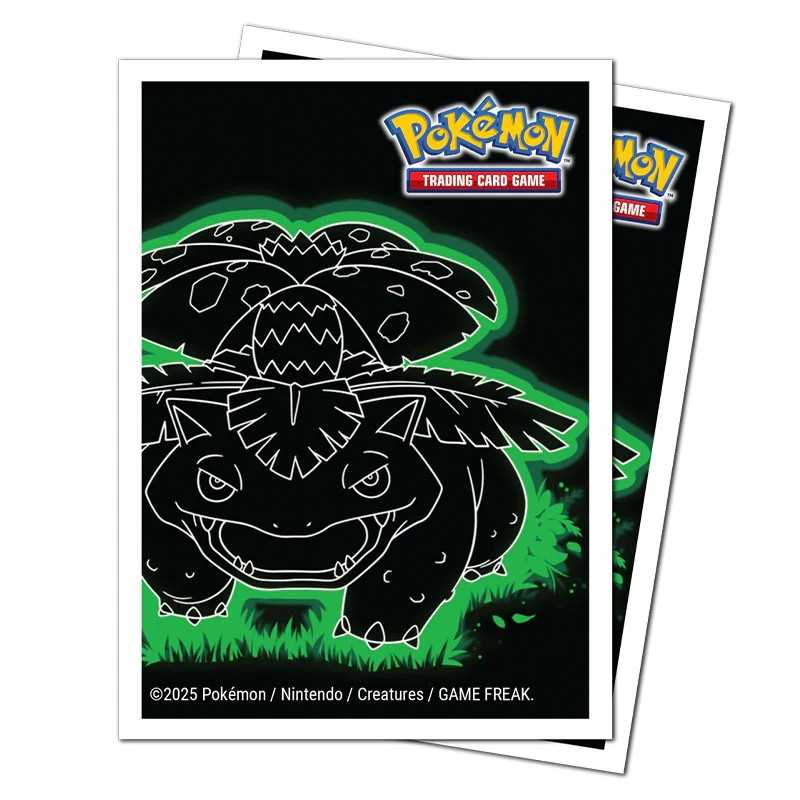 Pokémon Neon Kanto Apex Deck Protector Sleeves - Venusaur (105ct)
