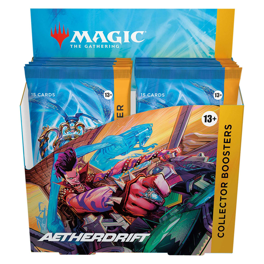 Magic: The Gathering: Aetherdrift Collector Booster Display (13 packs)
