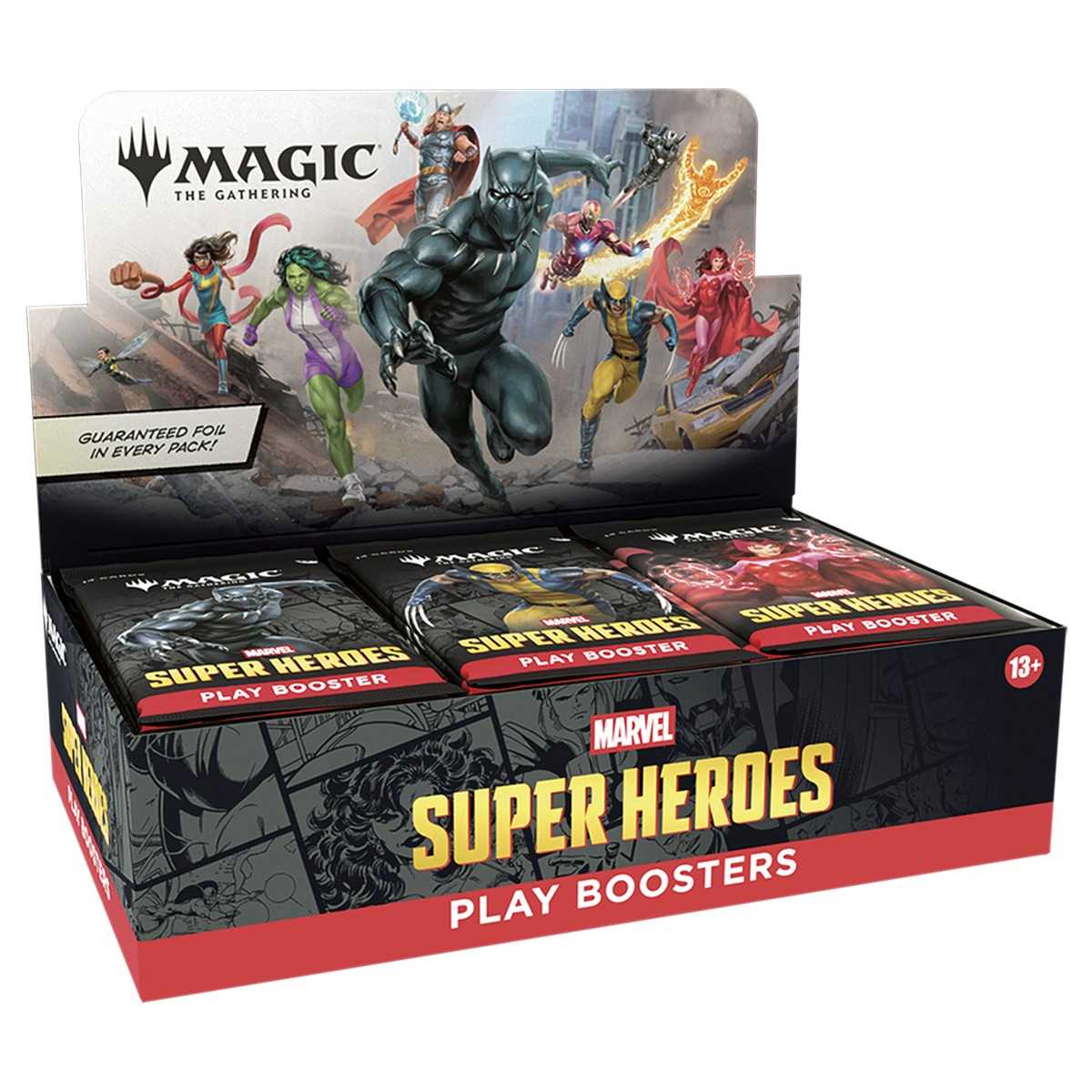 Magic: The Gathering: Marvel Super Heroes Play Booster (30 packs)